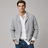 Men's Blazer | Button Front & Chest Pocket