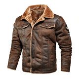 Men’s Leather Jacket – Comfortable Breathable Stylish Versatile Classic Everyday Outerwear Fit 1