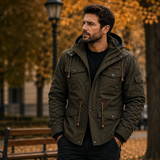 Men's Jacket with Warm Lining and Practical Pockets | L&S 5