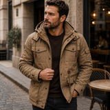 Men's Jacket with Warm Lining and Practical Pockets | L&S 6