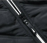 Men's Quilted Jacket with Modern Cut and Zip Fastening | L&S 5