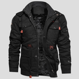 Men’s Robust Jacket – Solid Layer for Cold & Windy Days 0