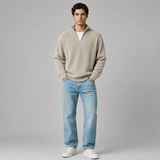 Men's Sweater | Quarter-Zip & Ribbed Knit