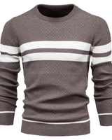 Men's Striped Jumper | Classic Fit & All-Day Comfort 6