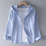 NOVA LINEN HOODIE 0