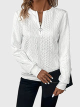 Nora™ | Sweater with Zipper 3