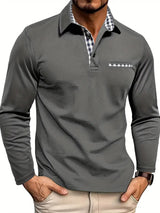 Raymond | Classic Men's Summer Polo Shirt with Long Sleeves 0