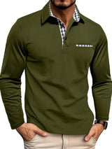 Raymond | Classic Men's Summer Polo Shirt with Long Sleeves 2