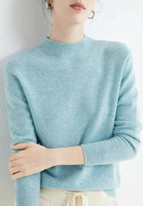 Women's High-Neck Sweater | Flattering Silhouette 8