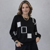 Women's Knitted Sweater | Openwork Design