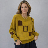 Women's Knitted Sweater | Openwork Design