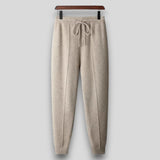Two-piece set for women: loose-fitting cardigan and drawstring jogging bottoms | L&S 3