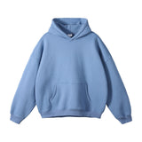 Unisex hoodie with a relaxed fit and a kangaroo pocket | L&S 4