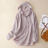 VICTORIA LINEN HOODIE 0