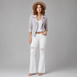 Women's Jacket | Biker Style & Zip-Front