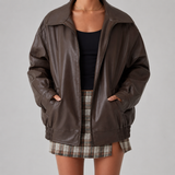 Women's Jacket | Oversized Bomber & Zip-Up