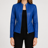 Women's Jacket | Sleek Biker Style & Fitted