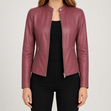 Women's Jacket | Sleek Biker Style & Fitted