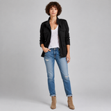 Women's Jacket | Zip-Up Utility Style