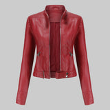Women’s Leather Jacket – Elegant Outerwear Statement 5