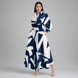 Women's Long Sleeve Maxi Dress | Collared Shirt Dress