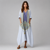 Women's Maxi Dress | V-Neck Bohemian Design