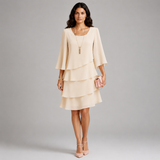Women's Mini Dress | Ruffle Tiered Layered Design