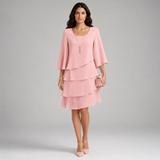 Women's Mini Dress | Ruffle Tiered Layered Design