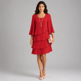 Women's Mini Dress | Ruffle Tiered Layered Design