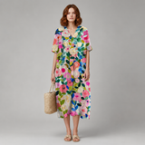 Women's Summer Dress | Floral Button-Through