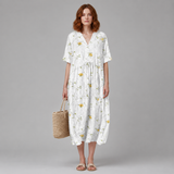 Women's Summer Dress | Floral Button-Through