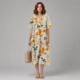 Women's Summer Dress | Floral Button-Through