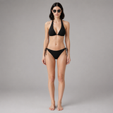 Women's Swimwear | Triangle Halter Bikini Tie-Side