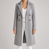 Women's Trench Coat | Double-Breasted & Longline
