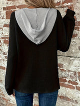 Women's Hooded Sweatshirt | Colorblock Design & Cozy Comfort 4