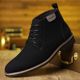 Men's Lace-Up Ankle Boots | All-Day Comfort & Durable Fit