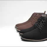 Men's Lace-Up Ankle Boots | All-Day Comfort & Durable Fit