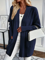 Women's Open-Front Cardigan | Cozy & Relaxed Fit 8