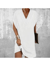 Women's V-Neck Shift Dress | Flattering & Elegant