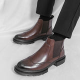 Carlisle | Wingtip Chelsea Boots