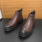 Carlisle | Wingtip Chelsea Boots