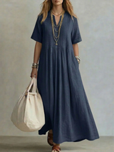 Women's Pleated Dress | Flowing & Figure-Flattering Fit 5
