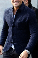 Men's Jacket | Structured Fit & Warm for Everyday