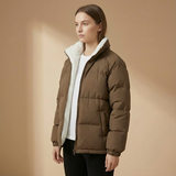 Women's Puffer Jacket | Structured Collar & Sleek Fit 2