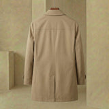 Men's Trench Coat | Windproof & Lightweight