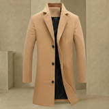 Men's Overcoat | Structured Fit & Winter Ready