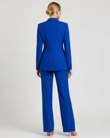 Women's Wide-Leg Pant Suit | Tailored Blazer Set