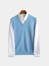 Women's Sweater Vest | Tailored Fit & V-Neck