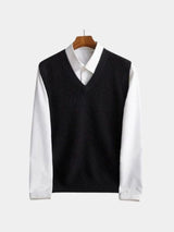 Women's Sweater Vest | Tailored Fit & V-Neck