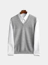 Women's Sweater Vest | Tailored Fit & V-Neck
